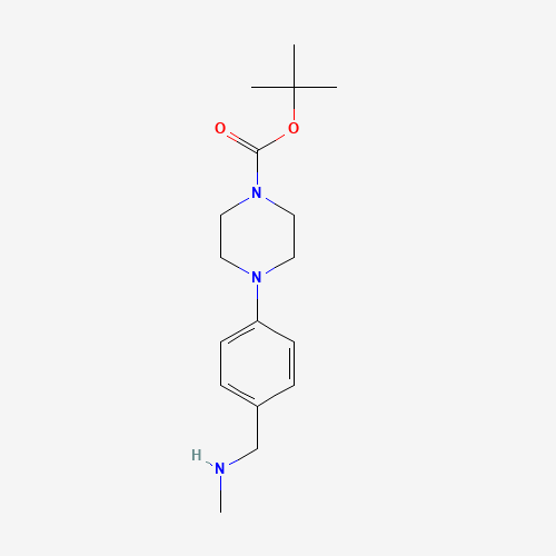 tert-butyl 4-[4-(methylaminomethyl)phenyl]piperazine-1-carboxylate (CAS: 681508-91-8) - Related Chemical Product