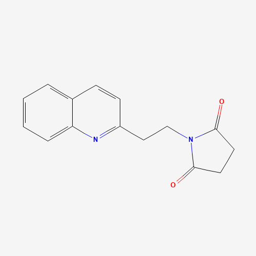 1-(2-quinolin-2-ylethyl)pyrrolidine-2,5-dione (CAS: 74273-98-6) - Related Chemical Product