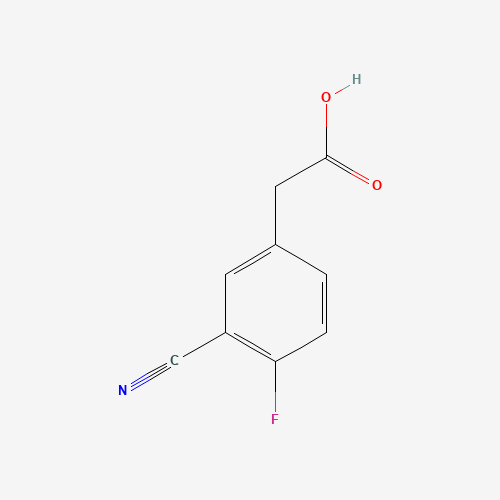 2-(3-cyano-4-fluorophenyl)acetic acid (CAS: 519059-11-1) - Related Chemical Product