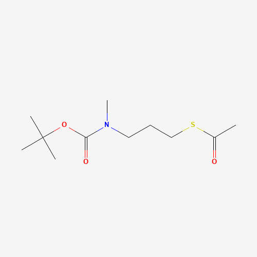 S-[3-[methyl-[(2-methylpropan-2-yl)oxycarbonyl]amino]propyl] ethanethioate (CAS: 114326-15-7) - Related Chemical Product