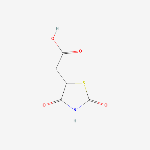 2-(2,4-dioxo-1,3-thiazolidin-5-yl)acetic acid (CAS: 875-97-8) - Related Chemical Product