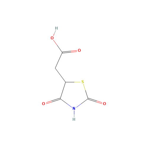 2-(2,4-dioxo-1,3-thiazolidin-5-yl)acetic acid (CAS: 875-97-8) - Related Chemical Product