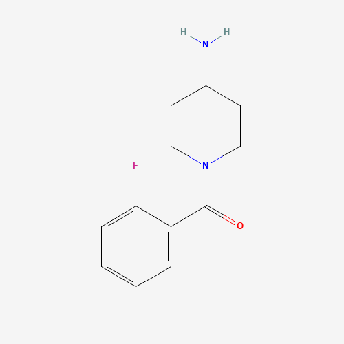 (4-aminopiperidin-1-yl)-(2-fluorophenyl)methanone (CAS: 886498-38-0) - Related Chemical Product