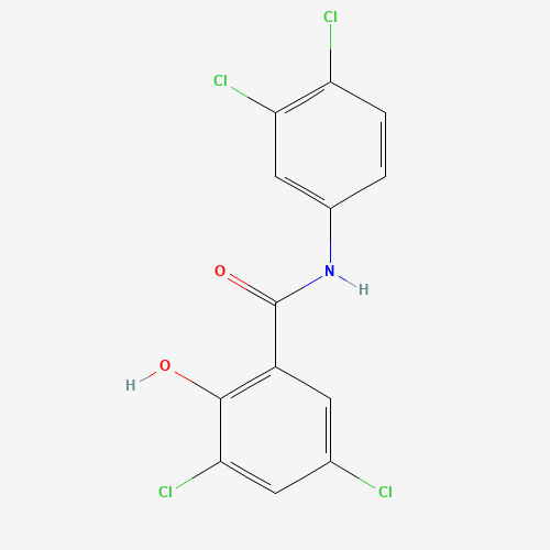 3,5-dichloro-N-(3,4-dichlorophenyl)-2-hydroxybenzamide (CAS: 1154-59-2) - Related Chemical Product