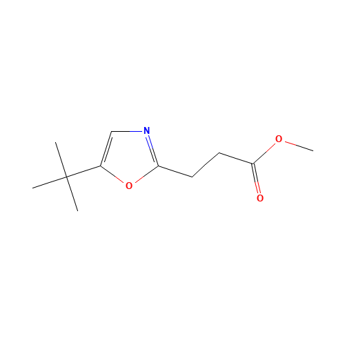methyl 3-(5-tert-butyl-1,3-oxazol-2-yl)propanoate (CAS: 1244059-00-4) - Related Chemical Product