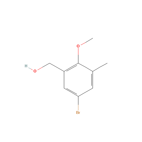 (5-bromo-2-methoxy-3-methylphenyl)methanol (CAS: 954124-92-6) - Related Chemical Product