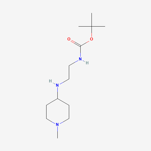 tert-butyl N-[2-[(1-methylpiperidin-4-yl)amino]ethyl]carbamate (CAS: 919834-60-9) - Related Chemical Product