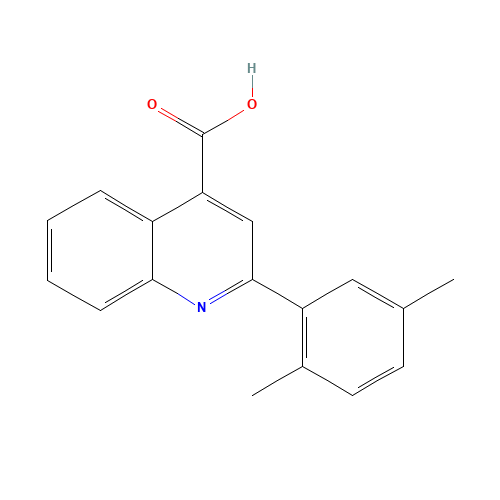 2-(2,5-dimethylphenyl)quinoline-4-carboxylic acid (CAS: 20389-07-5) - Related Chemical Product