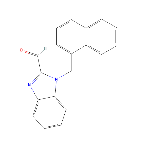 1-(naphthalen-1-ylmethyl)benzimidazole-2-carbaldehyde (CAS: 537010-28-9) - Related Chemical Product