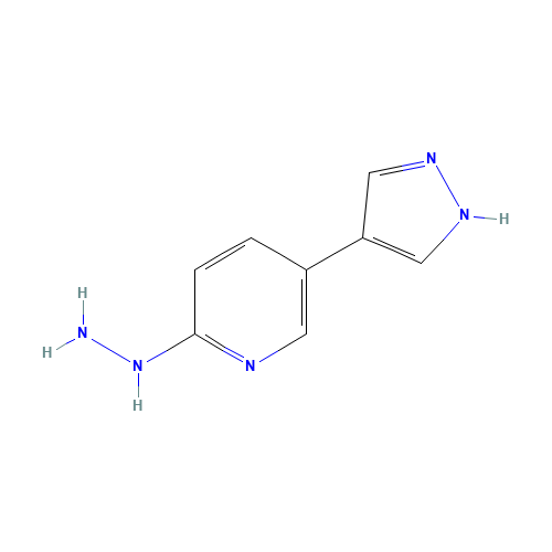 [5-(1H-pyrazol-4-yl)pyridin-2-yl]hydrazine (CAS: 1427473-65-1) - Related Chemical Product