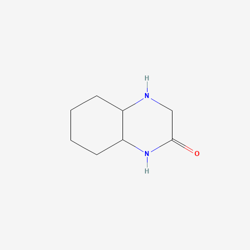 3,4,4a,5,6,7,8,8a-octahydro-1H-quinoxalin-2-one (CAS: 90242-76-5) - Chemical Structure and Molecular Formula 
