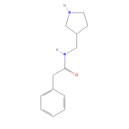 2-phenyl-N-(pyrrolidin-3-ylmethyl)acetamide (CAS: 1445783-17-4) - Related Chemical Product