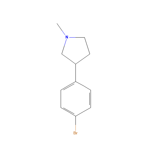 3-(4-bromophenyl)-1-methylpyrrolidine (CAS: 1088410-99-4) - Related Chemical Product