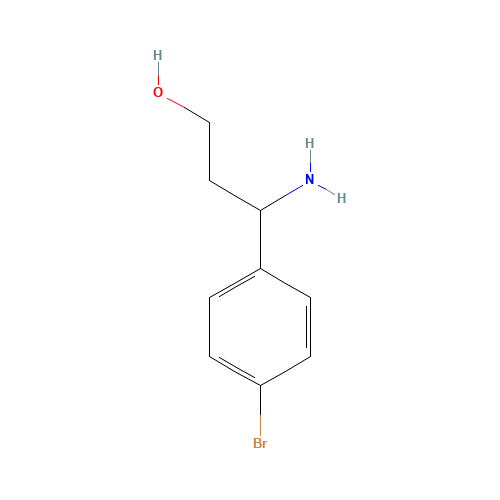 3-amino-3-(4-bromophenyl)propan-1-ol (CAS: 787615-14-9) - Related Chemical Product