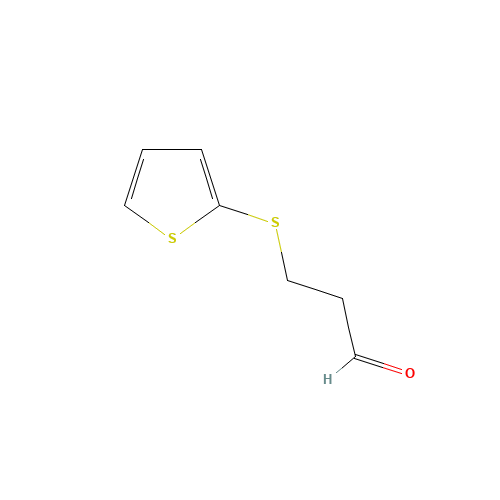 3-thiophen-2-ylsulfanylpropanal (CAS: 119731-02-1) - Related Chemical Product