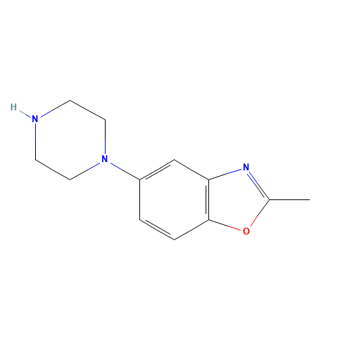 2-methyl-5-piperazin-1-yl-1,3-benzoxazole (CAS: 1268101-86-5) - Related Chemical Product