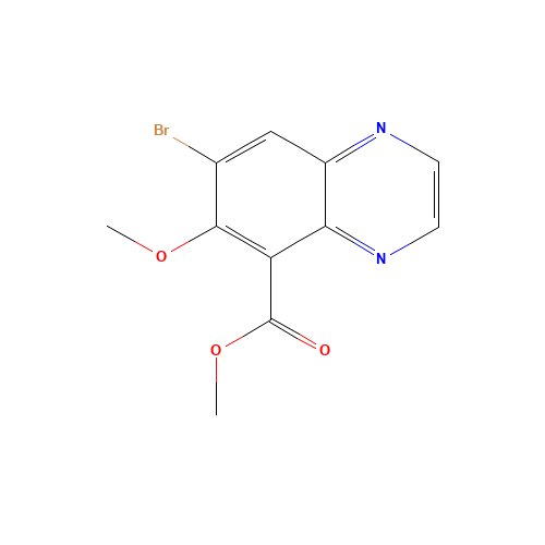 methyl 7-bromo-6-methoxyquinoxaline-5-carboxylate (CAS: 1160682-53-0) - Related Chemical Product