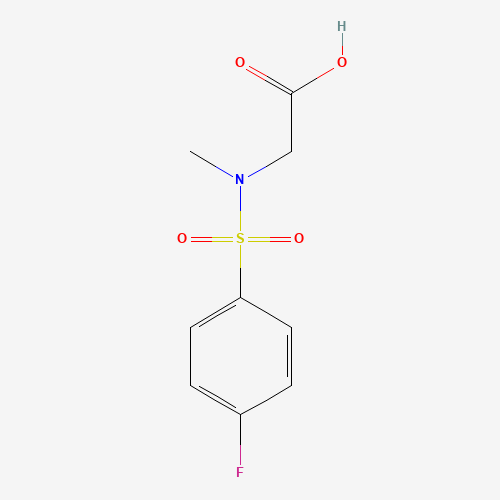 2-[(4-fluorophenyl)sulfonyl-methylamino]acetic acid (CAS: 287403-15-0) - Related Chemical Product