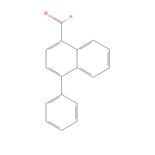 4-phenylnaphthalene-1-carbaldehyde (CAS: 133550-74-0) - Related Chemical Product