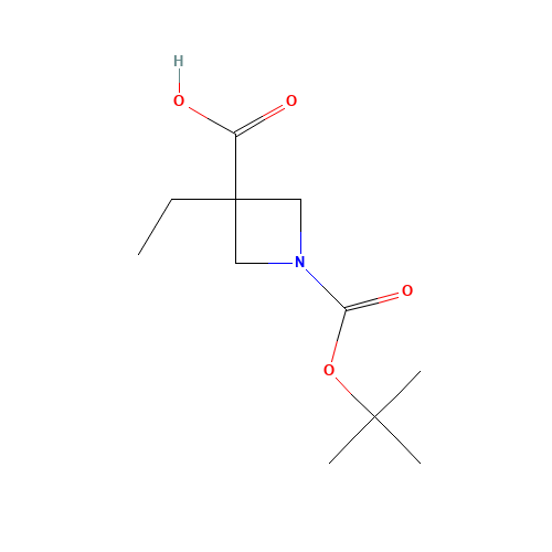 3-ethyl-1-[(2-methylpropan-2-yl)oxycarbonyl]azetidine-3-carboxylic acid (CAS: 610791-06-5) - Related Chemical Product