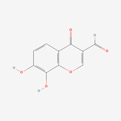 7,8-dihydroxy-4-oxochromene-3-carbaldehyde (CAS: 164594-34-7) - Related Chemical Product