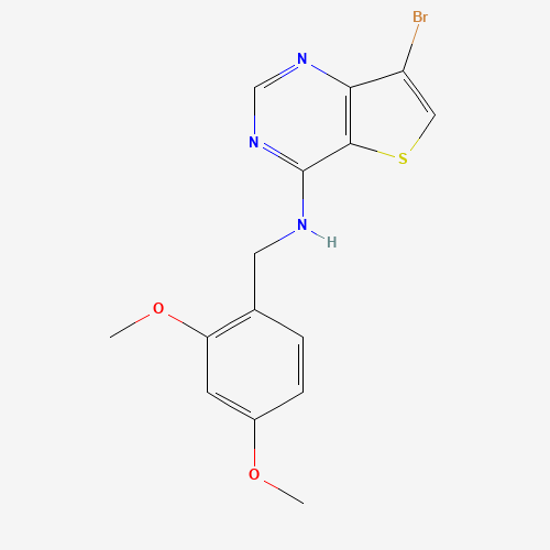 7-bromo-N-[(2,4-dimethoxyphenyl)methyl]thieno[3,2-d]pyrimidin-4-amine (CAS: 1527518-20-2) - Related Chemical Product