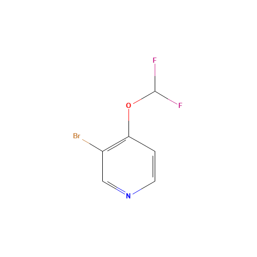3-bromo-4-(difluoromethoxy)pyridine (CAS: 1214377-46-4) - Related Chemical Product