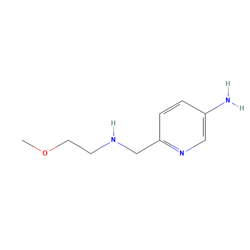 6-[(2-methoxyethylamino)methyl]pyridin-3-amine (CAS: 1419604-25-3) - Related Chemical Product