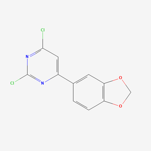 4-(1,3-benzodioxol-5-yl)-2,6-dichloropyrimidine (CAS: 863328-26-1) - Related Chemical Product
