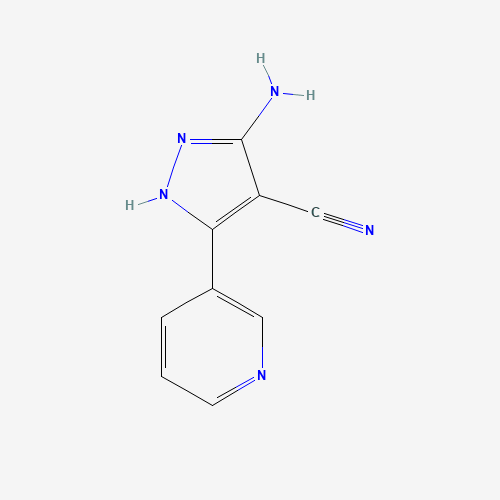 3-amino-5-pyridin-3-yl-1H-pyrazole-4-carbonitrile (CAS: 1428432-91-0) - Related Chemical Product