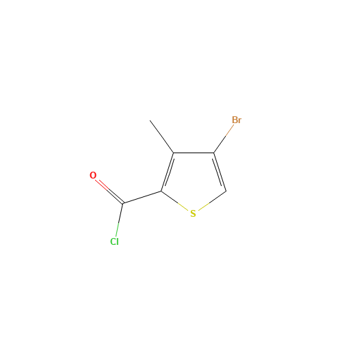 4-bromo-3-methylthiophene-2-carbonyl chloride (CAS: 265652-36-6) - Related Chemical Product