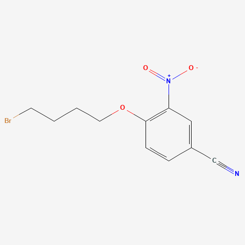 4-(4-bromobutoxy)-3-nitrobenzonitrile (CAS: 664376-84-5) - Related Chemical Product