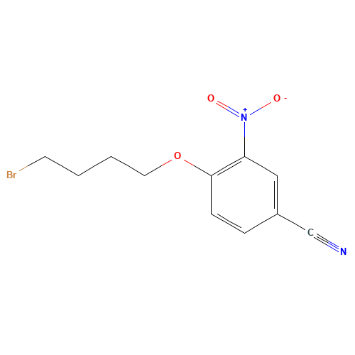 4-(4-bromobutoxy)-3-nitrobenzonitrile (CAS: 664376-84-5) - Related Chemical Product