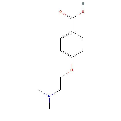 4-[2-(dimethylamino)ethoxy]benzoic acid (CAS: 150798-78-0) - Related Chemical Product