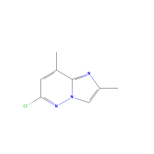 6-chloro-2,8-dimethylimidazo[1,2-b]pyridazine (CAS: 17412-23-6) - Related Chemical Product