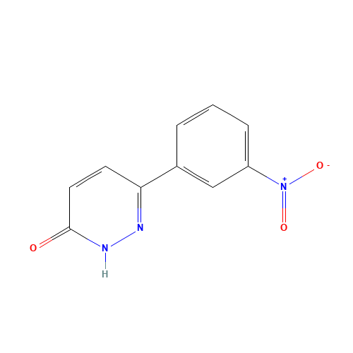 3-(3-nitrophenyl)-1H-pyridazin-6-one (CAS: 54558-01-9) - Related Chemical Product
