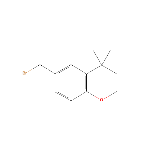 6-(bromomethyl)-4,4-dimethyl-2,3-dihydrochromene (CAS: 96524-52-6) - Related Chemical Product