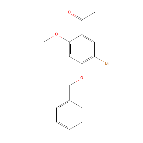 1-(5-bromo-2-methoxy-4-phenylmethoxyphenyl)ethanone (CAS: 749930-41-4) - Related Chemical Product