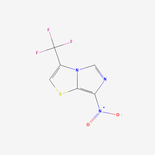 7-nitro-3-(trifluoromethyl)imidazo[5,1-b][1,3]thiazole (CAS: 86626-20-2) - Related Chemical Product