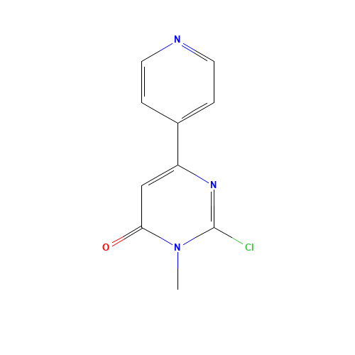 2-chloro-3-methyl-6-pyridin-4-ylpyrimidin-4-one (CAS: 521969-44-8) - Related Chemical Product
