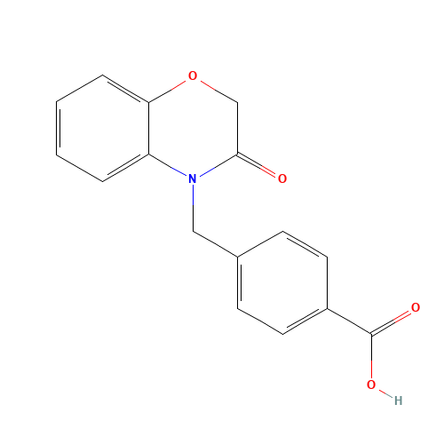 4-[(3-oxo-1,4-benzoxazin-4-yl)methyl]benzoic acid (CAS: 857492-98-9) - Related Chemical Product