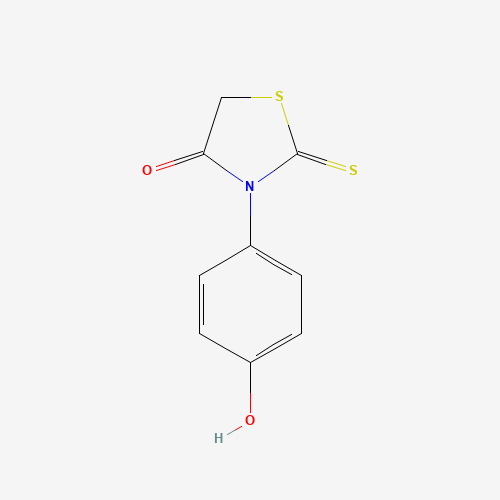 3-(4-hydroxyphenyl)-2-sulfanylidene-1,3-thiazolidin-4-one (CAS: 21346-21-4) - Related Chemical Product