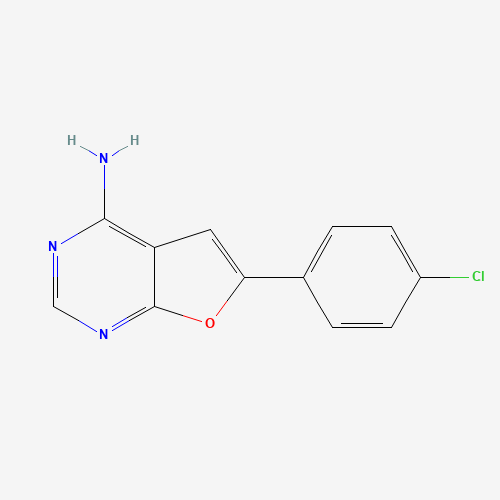 6-(4-chlorophenyl)furo[2,3-d]pyrimidin-4-amine (CAS: 744255-24-1) - Related Chemical Product