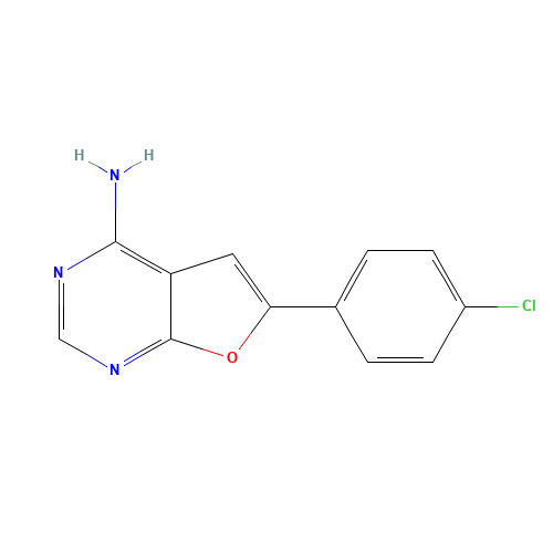 6-(4-chlorophenyl)furo[2,3-d]pyrimidin-4-amine (CAS: 744255-24-1) - Related Chemical Product