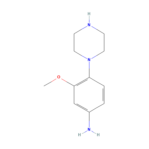 3-methoxy-4-piperazin-1-ylaniline (CAS: 433214-09-6) - Related Chemical Product