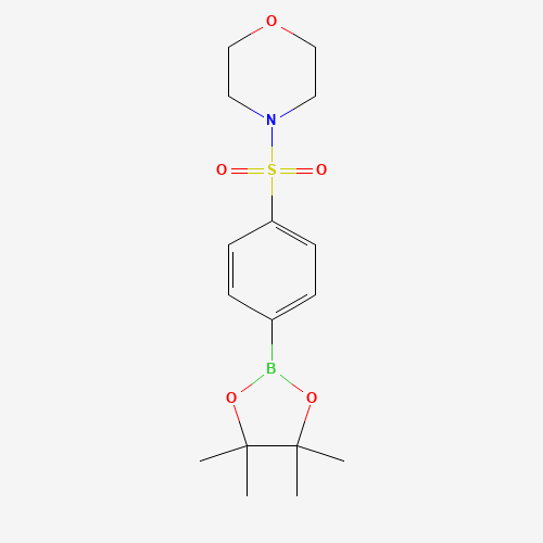 4-[4-(4,4,5,5-tetramethyl-1,3,2-dioxaborolan-2-yl)phenyl]sulfonylmorpholine (CAS: 1401222-64-7) - Related Chemical Product