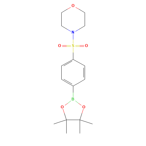 4-[4-(4,4,5,5-tetramethyl-1,3,2-dioxaborolan-2-yl)phenyl]sulfonylmorpholine (CAS: 1401222-64-7) - Related Chemical Product
