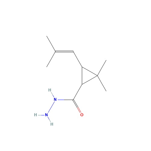 2,2-dimethyl-3-(2-methylprop-1-enyl)cyclopropane-1-carbohydrazide (CAS: 113904-76-0) - Related Chemical Product