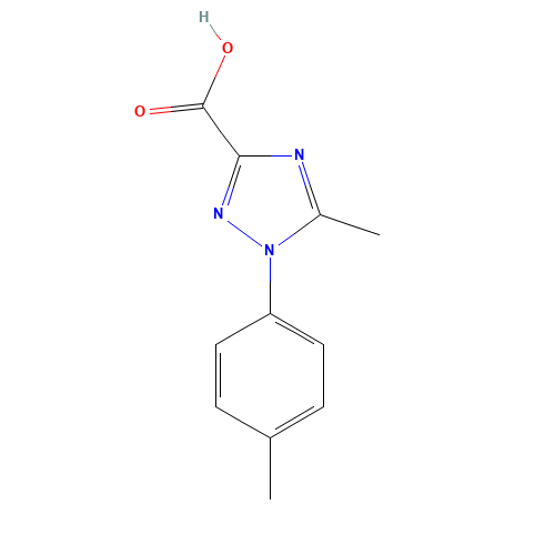 5-methyl-1-(4-methylphenyl)-1,2,4-triazole-3-carboxylic acid (CAS: 103058-74-8) - Related Chemical Product