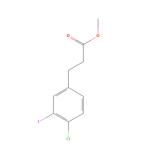 methyl 3-(4-chloro-3-iodophenyl)propanoate (CAS: 1261878-77-6) - Related Chemical Product